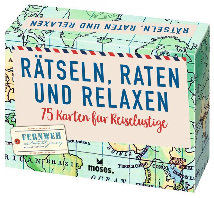 Rätseln, Raten und Relaxen: 75 Karten für Reiselustige Rätseln, Raten und Relaxen: 75 Karten für Reiselustige