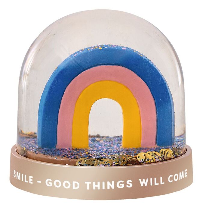 Smile Schneekugel Rainbow Smile Schneekugel Rainbow