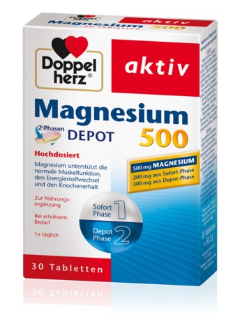 Doppelherz Magnesium 500 2-Phasen