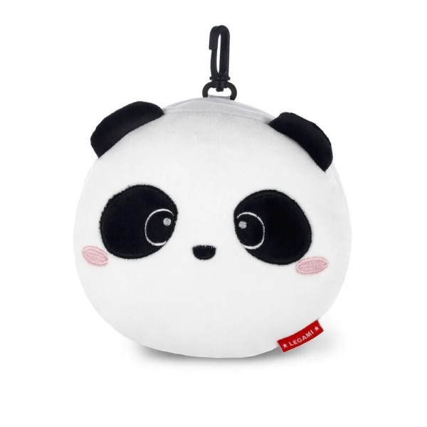 Travel pillow with sleep mask - Panda