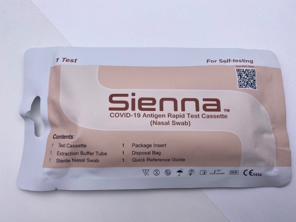 Sienna Covid-19 Antigen Rapid Test Cassette