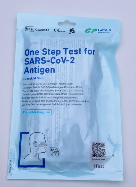 Getein Biotech SARS-CoV-2 Antigen Selbsttest