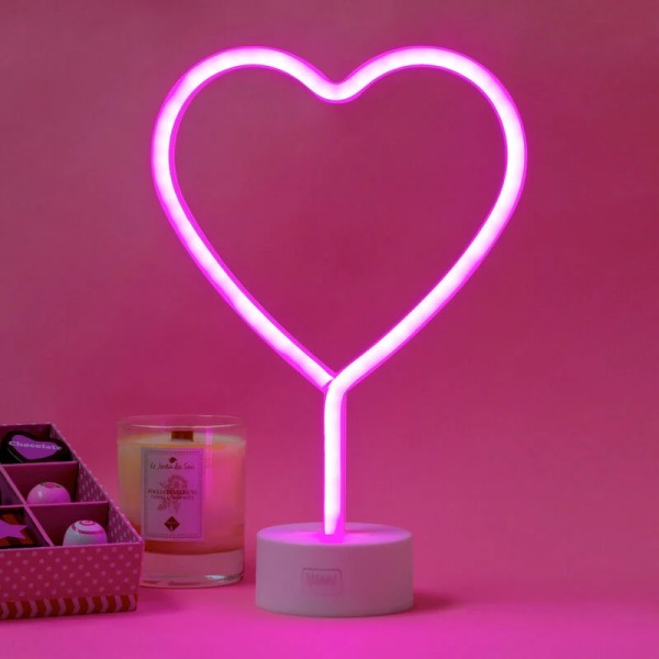 LED-Lampe mit Neoneffekt - It‘s a Sign Heart