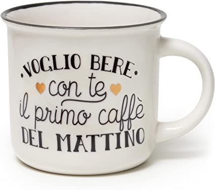 Porzellantasse - Cup- Puccino - Primo Caffee
