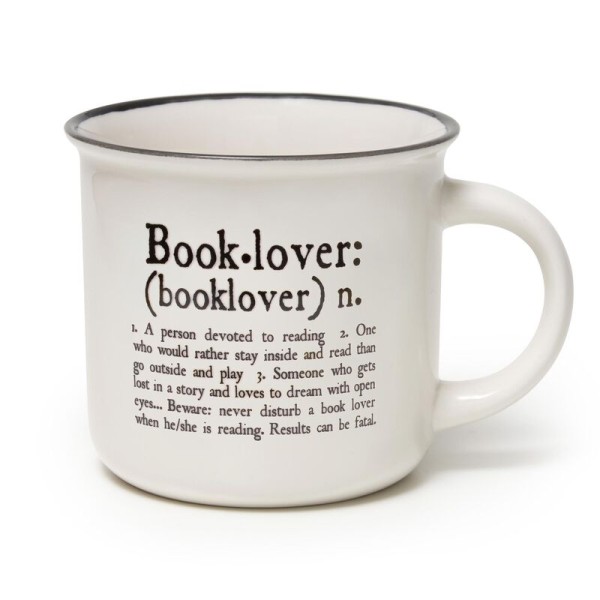 Porzellantasse - Cup- Puccino - Booklover