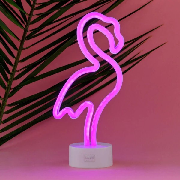 Neon Efect Led Lamp - Flamingo